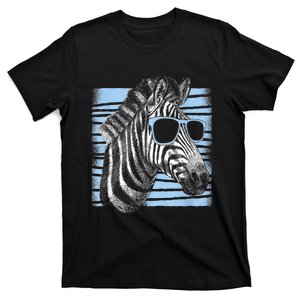 Cool Zebra Birthday Party Gifts Cute Zebra Lovers T-Shirt