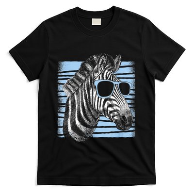 Cool Zebra Birthday Party Gifts Cute Zebra Lovers T-Shirt