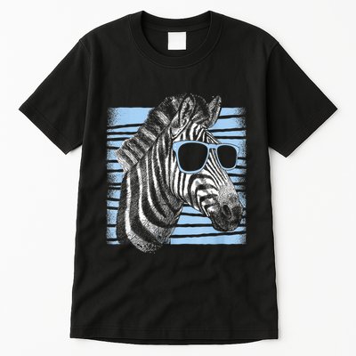 Cool Zebra Birthday Party Gifts Cute Zebra Lovers Tall T-Shirt