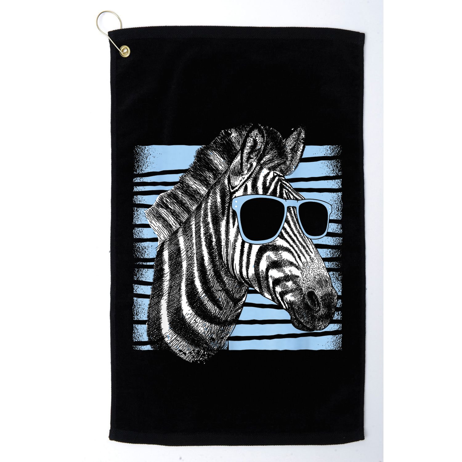 Cool Zebra Birthday Party Gifts Cute Zebra Lovers Golf Towel