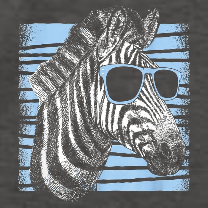 Cool Zebra Birthday Party Gifts Cute Zebra Lovers Vector Backpack