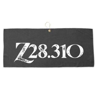 Code Z28.310 Large Microfiber Waffle Golf Towel