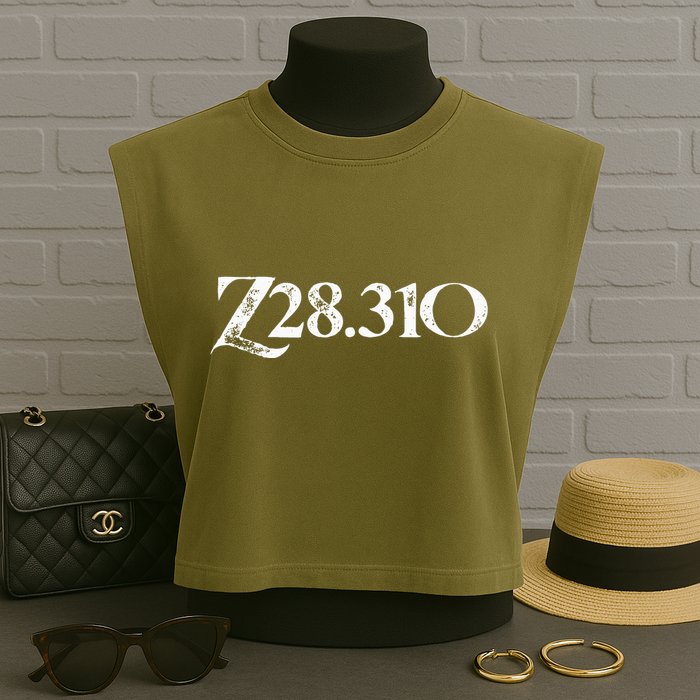 Code Z28.310 Garment-Dyed Women's Muscle Tee