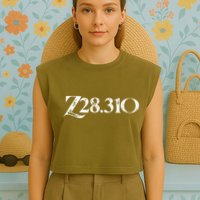 Code Z28.310 Garment-Dyed Women's Muscle Tee