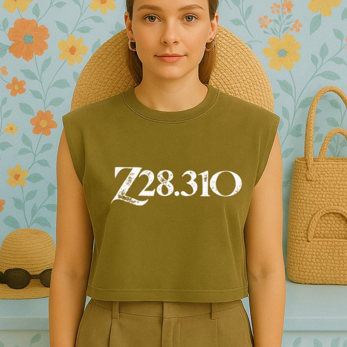 Code Z28.310 Garment-Dyed Women's Muscle Tee