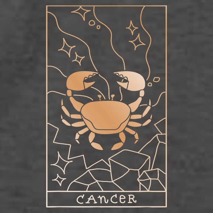 Cancer Zodiac Vector Backpack