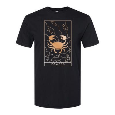 Cancer Zodiac Softstyle CVC T-Shirt