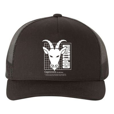 Capricorn Zodiac Definition Yupoong Adult 5-Panel Trucker Hat