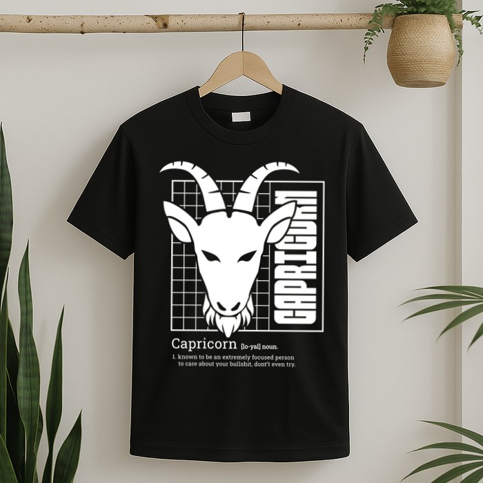 Capricorn Zodiac Definition T-Shirt