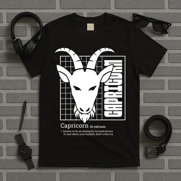 Capricorn Zodiac Definition T-Shirt