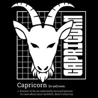 Capricorn Zodiac Definition T-Shirt