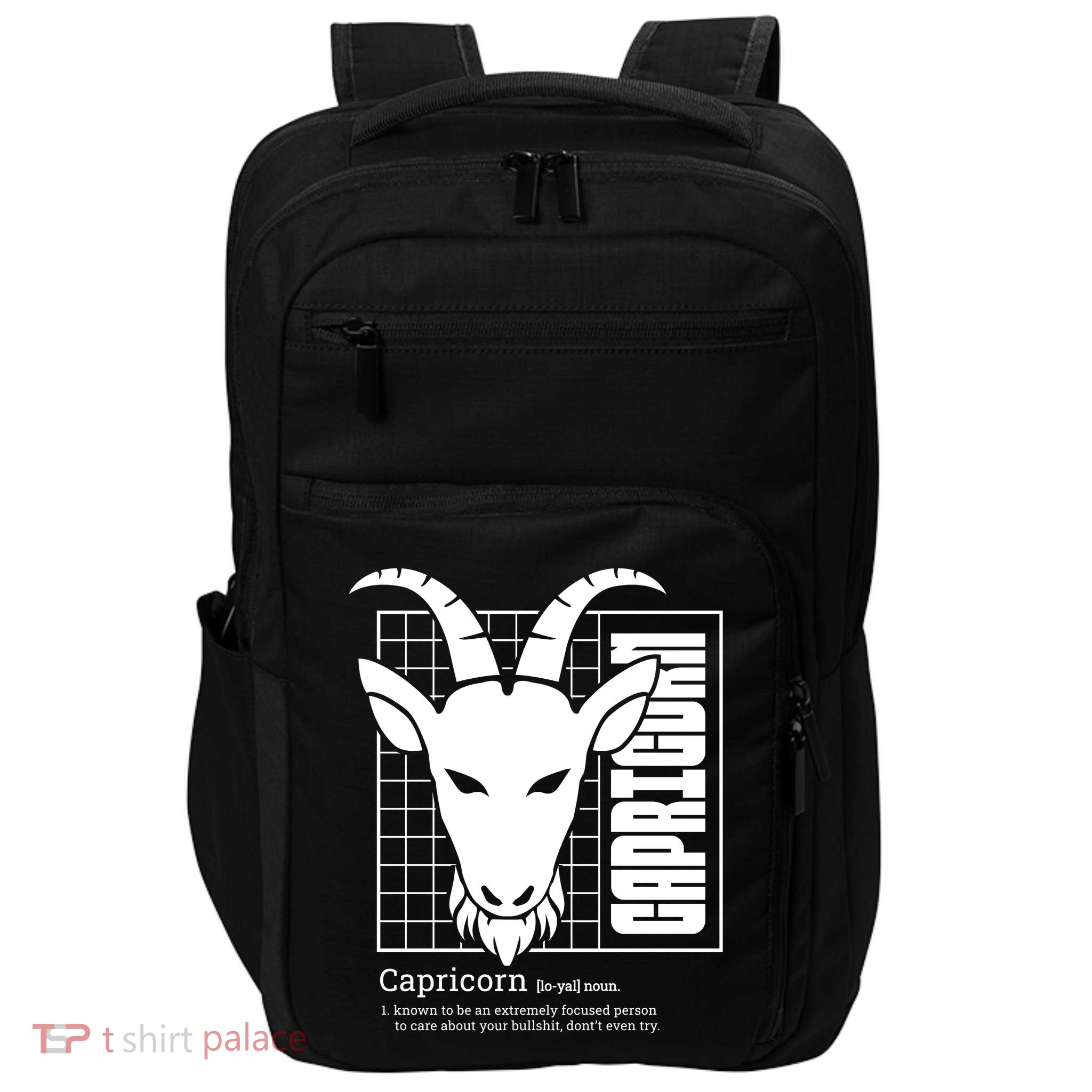 Capricorn Zodiac Definition Impact Tech Backpack