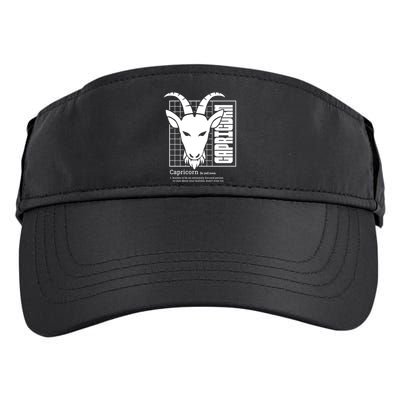 Capricorn Zodiac Definition Adult Drive Performance Visor