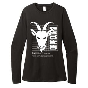 Capricorn Zodiac Definition Womens CVC Long Sleeve Shirt