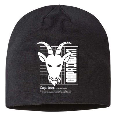 Capricorn Zodiac Definition Sustainable Beanie