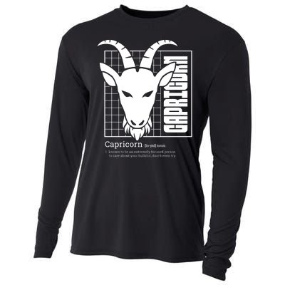 Capricorn Zodiac Definition Cooling Performance Long Sleeve Crew