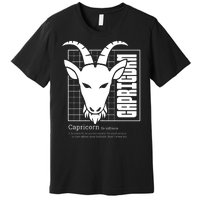 Capricorn Zodiac Definition Premium T-Shirt