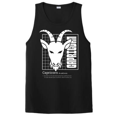 Capricorn Zodiac Definition PosiCharge Competitor Tank