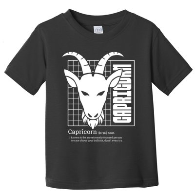 Capricorn Zodiac Definition Toddler T-Shirt