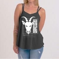 Capricorn Zodiac Definition Women's Strappy Tank