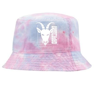 Capricorn Zodiac Definition Tie-Dyed Bucket Hat