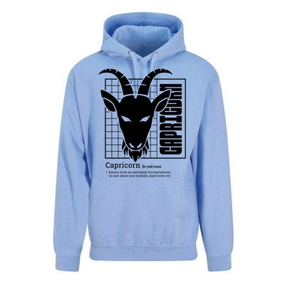 Capricorn Zodiac Definition Unisex Surf Hoodie