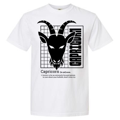 Capricorn Zodiac Definition Garment-Dyed Heavyweight T-Shirt