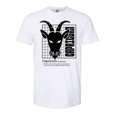 Capricorn Zodiac Definition Softstyle® CVC T-Shirt