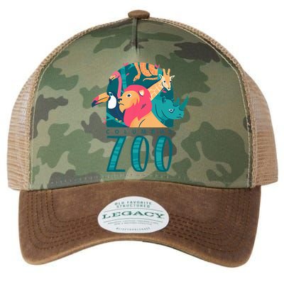 Columbus Zoo Funny Zookeeper Legacy Tie Dye Trucker Hat