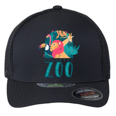 Columbus Zoo Funny Zookeeper Flexfit Unipanel Trucker Cap