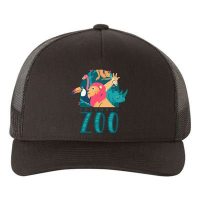 Columbus Zoo Funny Zookeeper Yupoong Adult 5-Panel Trucker Hat