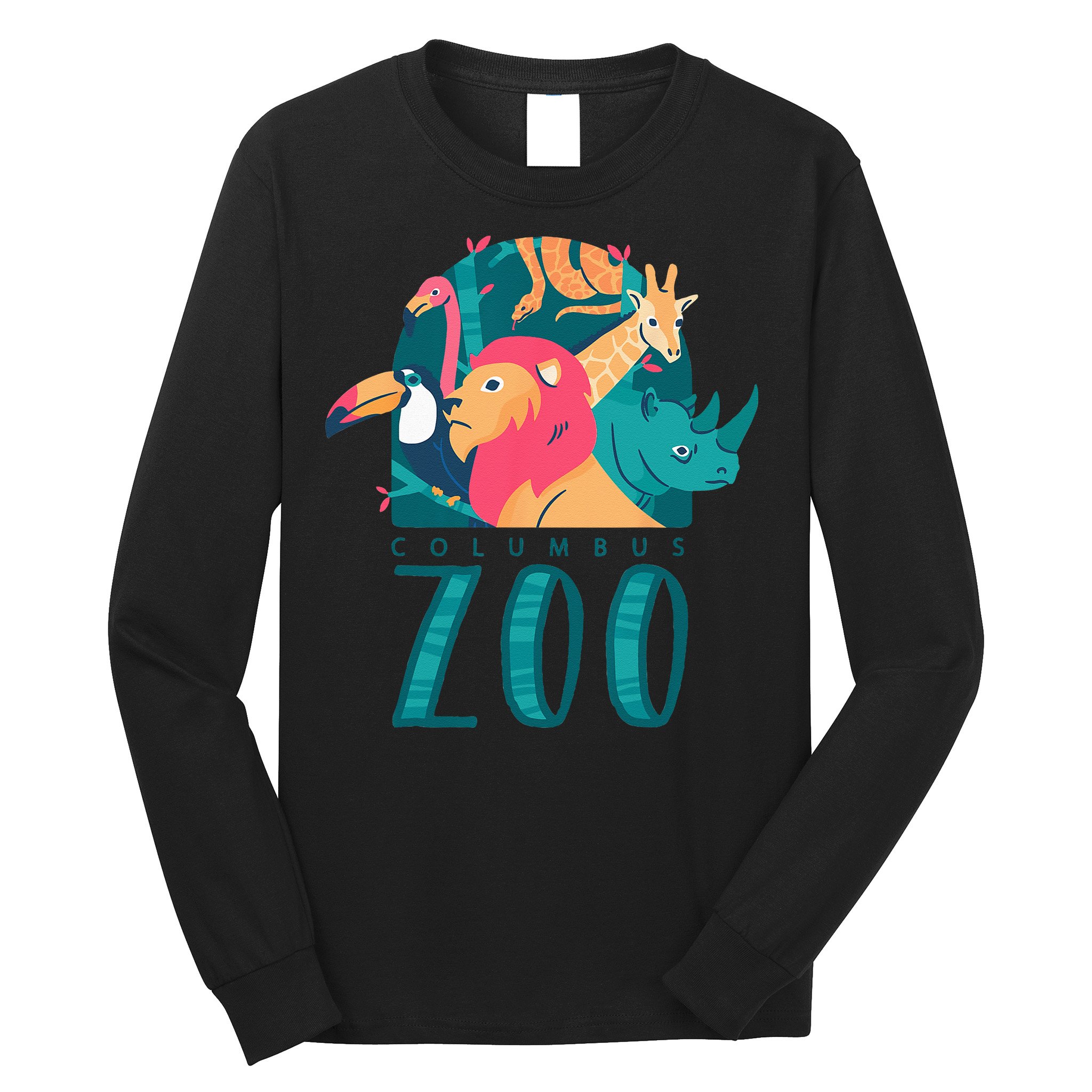 Columbus Zoo Funny Zookeeper Long Sleeve Shirt
