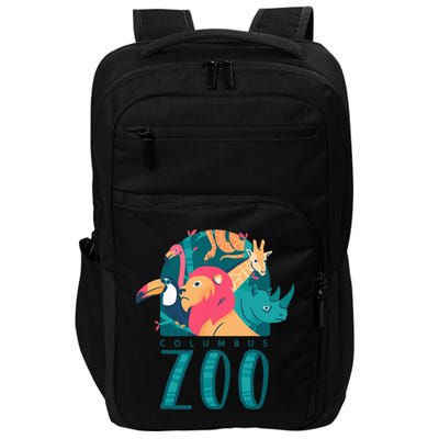 Columbus Zoo Funny Zookeeper Impact Tech Backpack