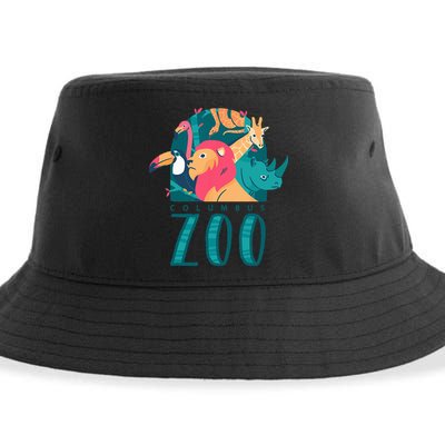 Columbus Zoo Funny Zookeeper Sustainable Bucket Hat