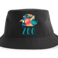 Columbus Zoo Funny Zookeeper Sustainable Bucket Hat