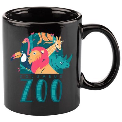 Columbus Zoo Funny Zookeeper 11oz C Handle Ceramic Mug