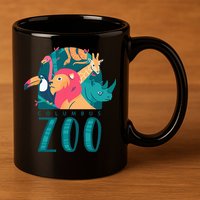 Columbus Zoo Funny Zookeeper 11oz C Handle Ceramic Mug
