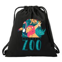 Columbus Zoo Funny Zookeeper Drawstring Bag