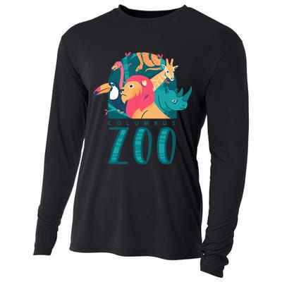 Columbus Zoo Funny Zookeeper Cooling Performance Long Sleeve Crew