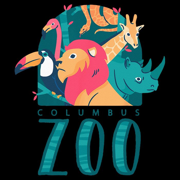 Columbus Zoo Funny Zookeeper Cooling Performance Long Sleeve Crew