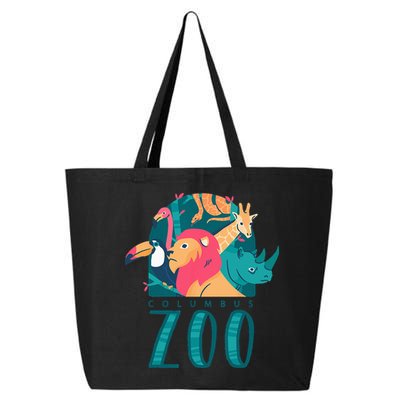 Columbus Zoo Funny Zookeeper 25L Jumbo Tote