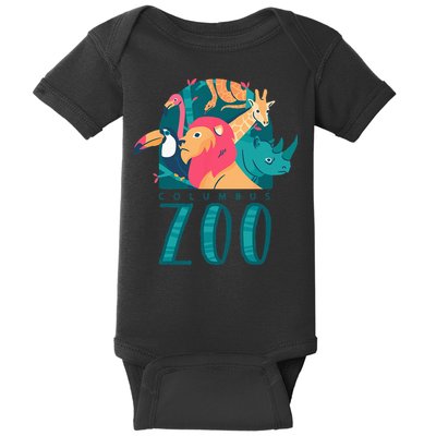 Columbus Zoo Funny Zookeeper Baby Bodysuit