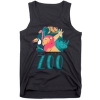 Columbus Zoo Funny Zookeeper Tank Top