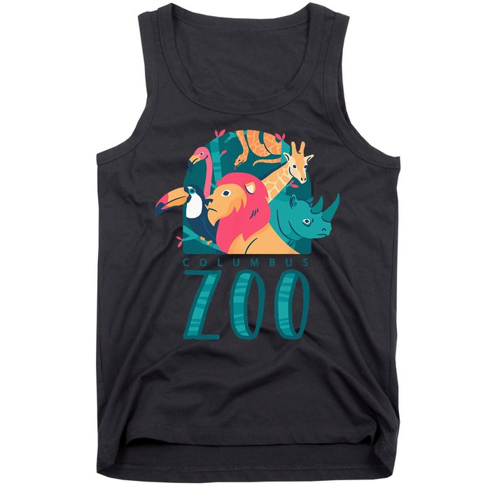 Columbus Zoo Funny Zookeeper Tank Top