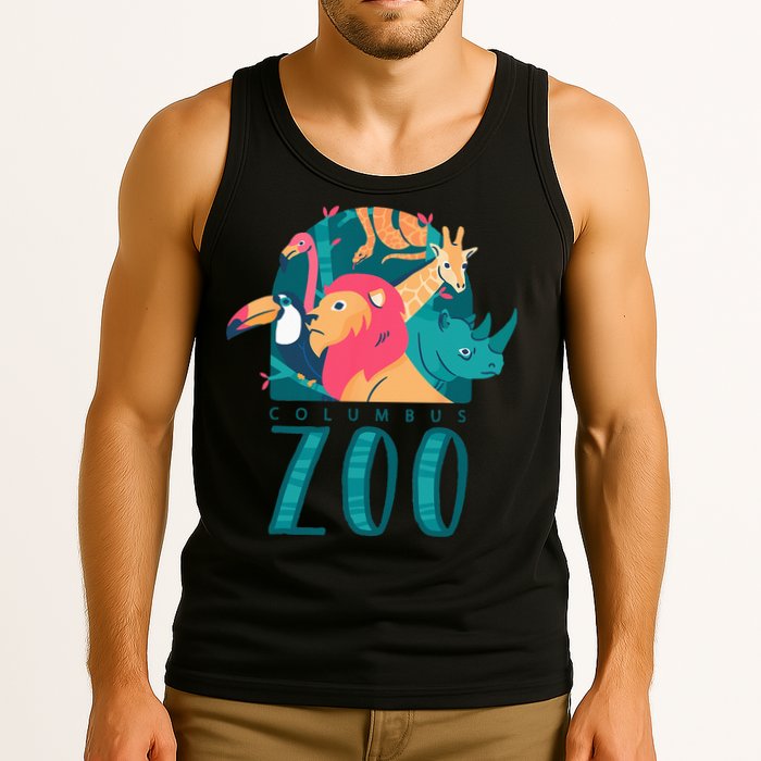 Columbus Zoo Funny Zookeeper Tank Top