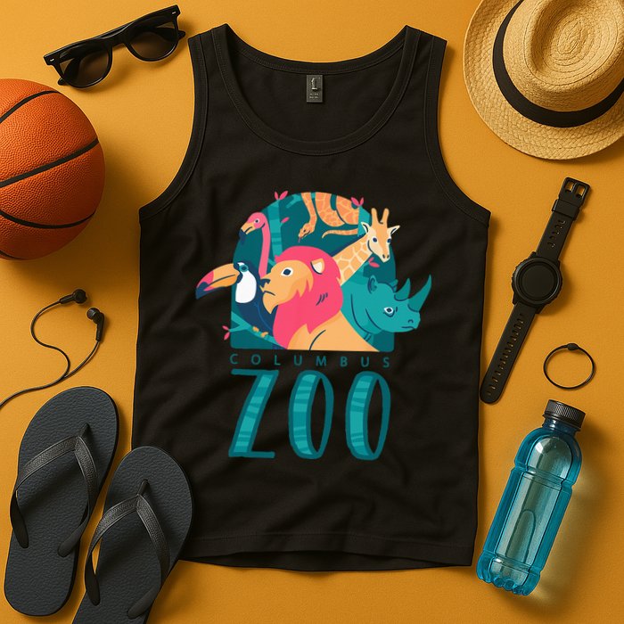 Columbus Zoo Funny Zookeeper Tank Top