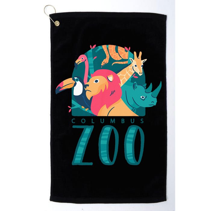Columbus Zoo Funny Zookeeper Golf Towel