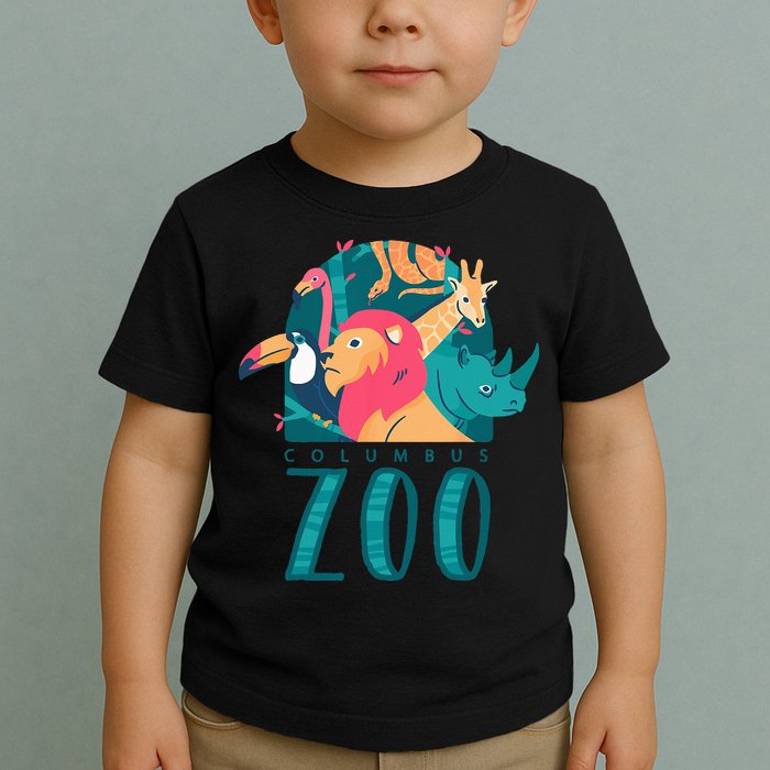 Columbus Zoo Funny Zookeeper Toddler T-Shirt