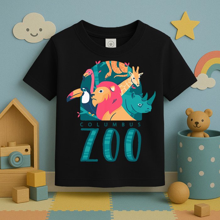 Columbus Zoo Funny Zookeeper Toddler T-Shirt