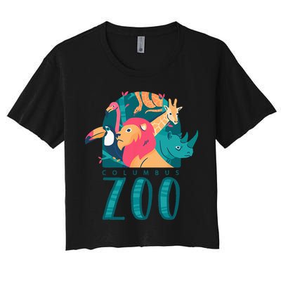 Columbus Zoo Funny Zookeeper Crop Top